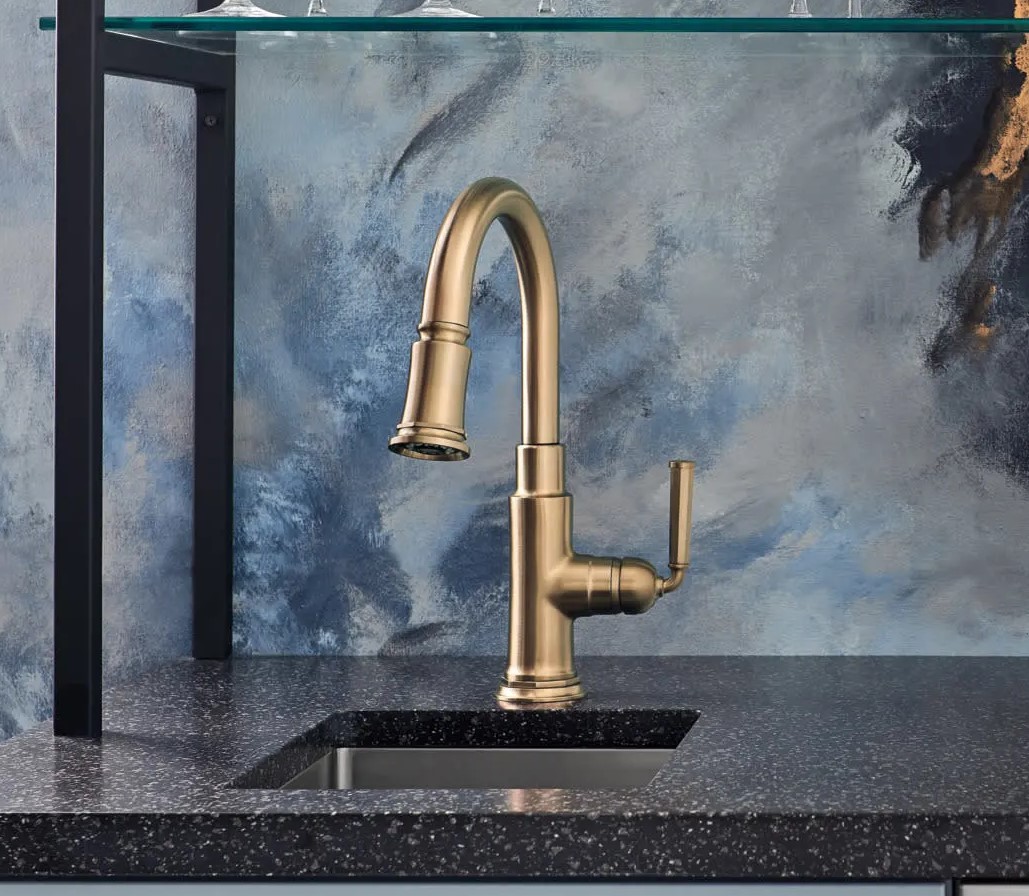 Brizo Gold Faucet